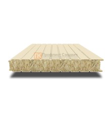 Сэндвич-панель для холодильных камер с минеральной ватой, ширина 1000 мм, толщина 20 мм, 0.5/0.5, RAL1015