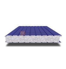 Сэндвич-панель для холодильных камер с пенополистиролом, ширина 1200 мм, толщина 30 мм, 0.5/0.5, RAL5002