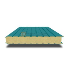 Сэндвич-панель для холодильных камер с пенополиизоциануратом, ширина 1200 мм, толщина 180 мм, 0.5/0.5, RAL5021