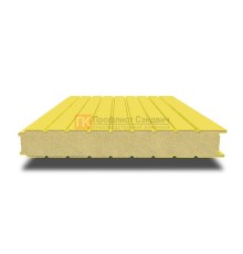 Сэндвич-панель для холодильных камер с пенополиизоциануратом, ширина 1200 мм, толщина 10 мм, 0.5/0.5, RAL1018