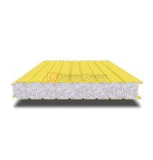 Сэндвич-панель для холодильных камер с пенополистиролом, ширина 1200 мм, толщина 20 мм, 0.5/0.5, RAL1018