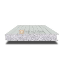 Сэндвич-панель для холодильных камер с пенополистиролом, ширина 1000 мм, толщина 80 мм, 0.5/0.5, RAL7035