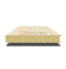 Сэндвич-панель для холодильных камер с пенополиизоциануратом, ширина 1200 мм, толщина 180 мм, 0.5/0.5, RAL1015