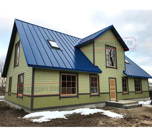 Цена на сэндвич панели с шириной 1100 мм, полиэстер