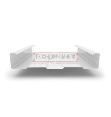 Сэндвич-профиль начальный акустический 100х300, 0.5 мм, RAL 9003