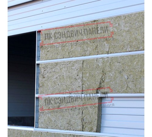 Сэндвич-профиль 150х800, 0.5 мм, оцинкованный