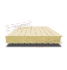 Сэндвич панели стеновые с пенополиизоциануратом, ширина 1200 мм, толщина 50 мм, 0.5/0.5, RAL1015