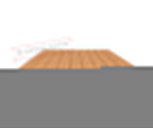 Сэндвич панели стеновые с пенополиизоциануратом, ширина 1200 мм, толщина 300 мм, 0.5/0.5, дуб