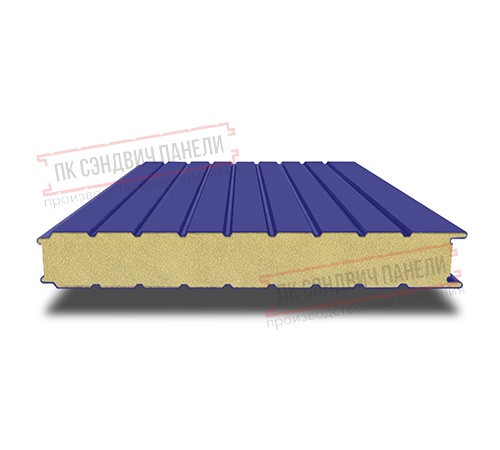 Сэндвич панели стеновые с пенополиизоциануратом, ширина 1000 мм, толщина 30 мм, 0.5/0.5, RAL5002