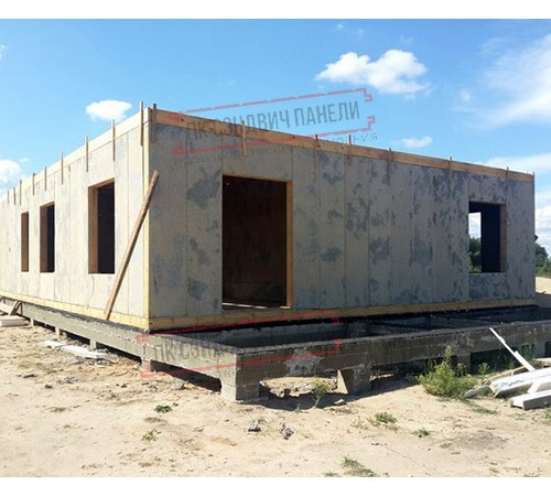 СИП-панель ФЛП ППС 3000 х 600 х 224 мм, цена за панель