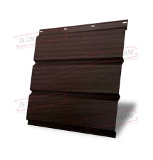 Софит металлический без перфорации 0,45 Print Elite с пленкой Nordic Wood
