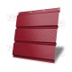 Софит металлический центральная перфорация 0,45 PE с пленкой RAL 3003 рубиново-красный