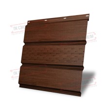 Софит металлический центральная перфорация 0,45 Print Premium с пленкой Rowan