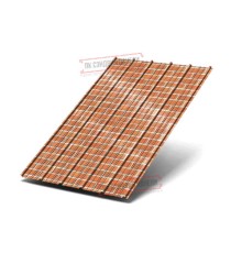 Профнастил ST-15-1175-0.5 Полиэстер Принтек Кирпичная кладка