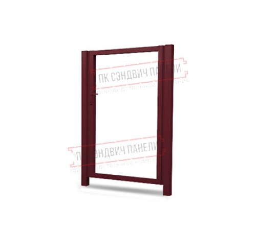 Калитка Жалюзи 2,0х1 RAL 3005 без заполнения