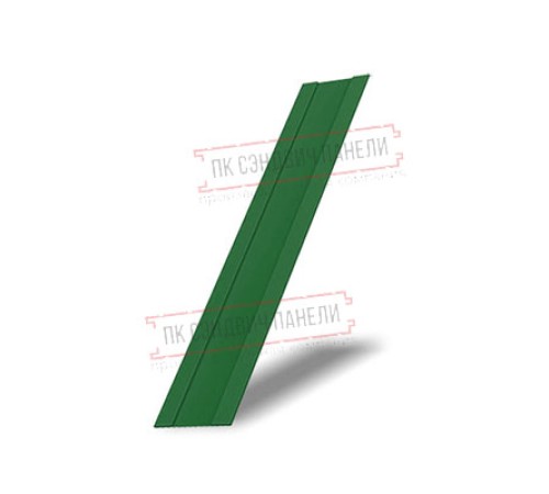 Крепежная планка жалюзи Milan,Tokyo 0,45 PE с пленкой RAL 6002 лиственно-зеленый