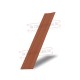 Крепежная планка жалюзи Milan,Tokyo 0,5 Satin Мatt RAL 8004 терракота