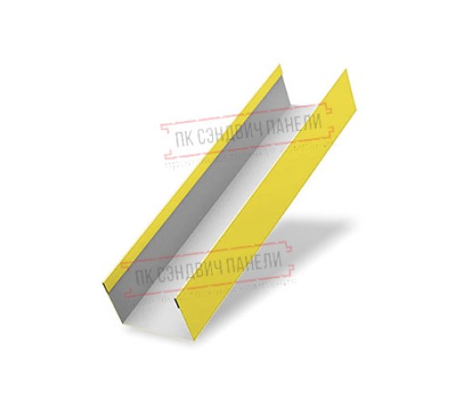 Крышка 65х40 жалюзи Milan,Tokyo 0,45 PE с пленкой RAL 1018 цинково-желтый