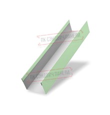 Крышка 65х40 жалюзи Milan,Tokyo 0,45 PE с пленкой RAL 6019 бело-зеленый