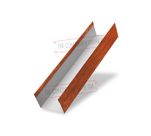 Крышка 45х20 жалюзи Texas 0,45 Print Elite Cherry Wood