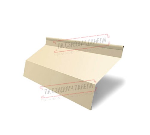 Ламель жалюзи Milan new 0,45 PE с пленкой RAL 1015 светлая слоновая кость