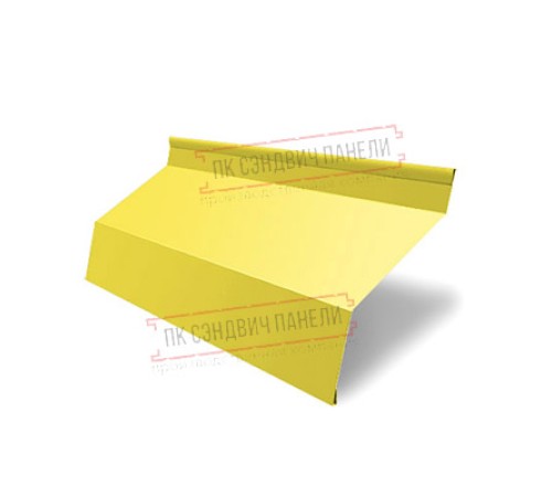 Ламель жалюзи Milan 0,45 PE с пленкой RAL 1018 цинково-желтый