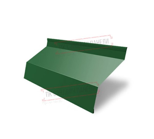 Ламель жалюзи Milan new 0,45 PE с пленкой RAL 6002 лиственно-зеленый