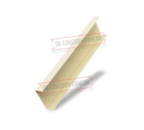 Декоративная накладка на столб жалюзи Milan,Tokyo 0,45 PE с пленкой RAL 1014 слоновая кость