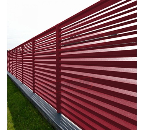 Шаблон для монтажа ламелей ограждения Milan