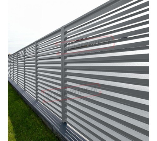 Стойка жалюзи Milan,Tokyo 0,5 GreenCoat Pural BT, matt RR 21 светло-серый