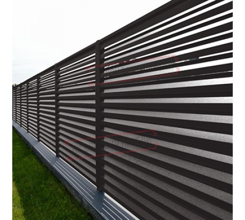 Ламель жалюзи Milan 0,45 PE-Double с пленкой RR 32 темно-коричневый