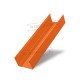Стойка жалюзи Milan,Tokyo 0,45 PE с пленкой RAL 2004 оранжевый