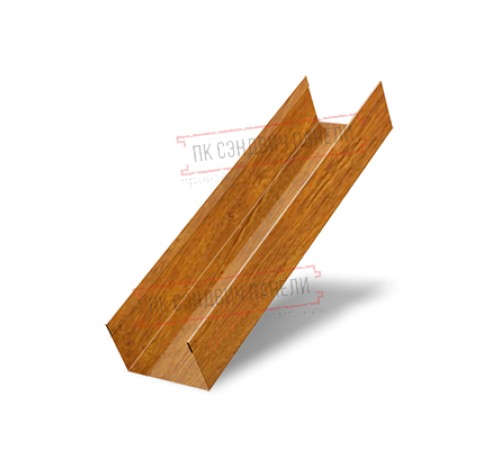 Стойка жалюзи Milan,Tokyo 0,45 Print-Double Elite Golden Wood