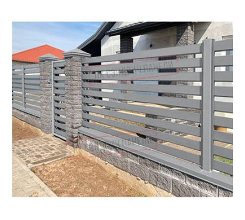 Ламель обратная 150 жалюзи Texas 0,45 Drap RAL 7004 сигнальный серый