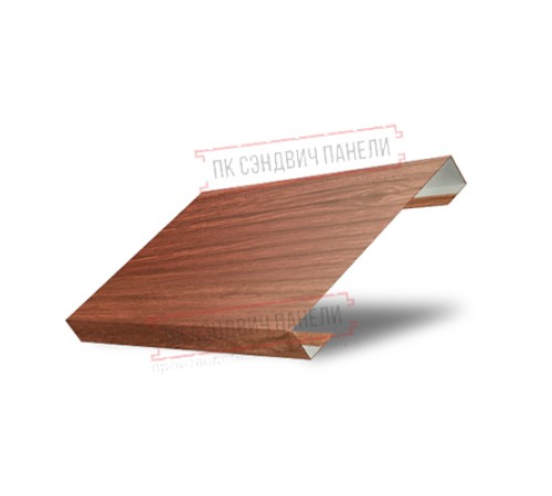 Ламель лицевая 150 жалюзи Texas 0,45 Print Elite Honey Wood