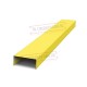 Крепежная планка нижняя Texas 0,45 PE с пленкой RAL 1018 цинково-желтый