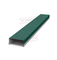 Крепежная планка верхняя Texas 0,5 Velur RAL 6005 зеленый мох