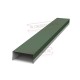 Крепежная планка верхняя Texas 0,5 GreenCoat Pural BT RR 11 темно-зеленый (RAL 6020 хромовая зелень)