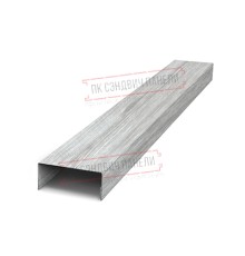 Крепежная планка нижняя Texas 0,45 Print Elite Snow Wood