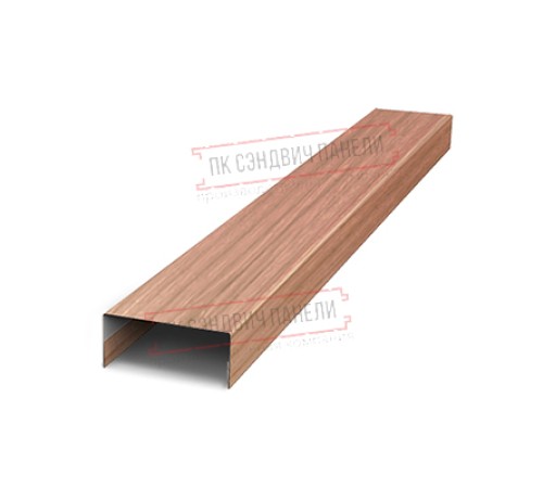 Крепежная планка нижняя Texas 0,45 Print Elite White Wood