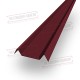Декоративная планка М - 60х20, ПЭ, Ral 3005 - 0,35мм
