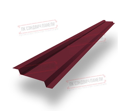 Забор-жалюзи Z 46х146 мм, ПЭ, Ral 3005 - 0,45мм