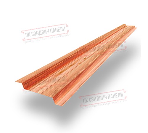 Забор-жалюзи Z 46х146 мм, Кедр - 0,45мм