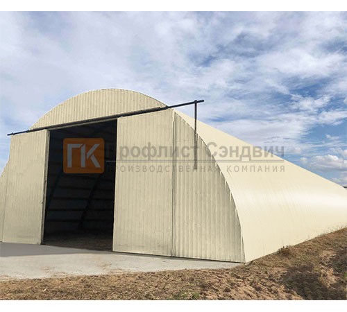 Профнастил МП20ПГ-0.7, Ширина-1100, Полиэстер RAL1015