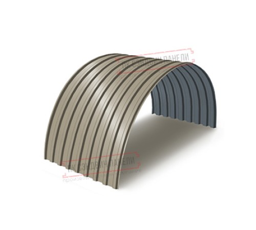 Профнастил МП20ПГ-0.7, Ширина-1100, Полиэстер RAL1035