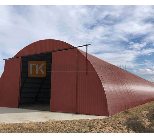 Профнастил МП20ПГ-0.7, Ширина-1100, Полиэстер RAL3009