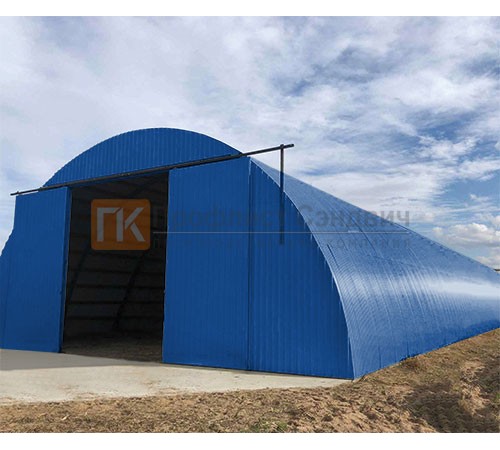 Профнастил МП20ПГ-0.45, Ширина-1100, Полиэстер RAL5005