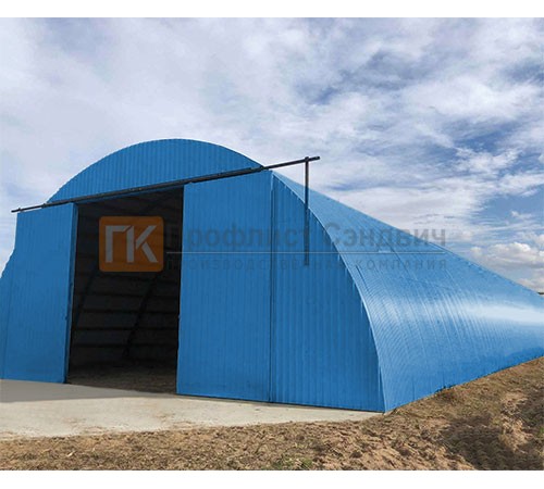 Профнастил МП20ПГ-0.7, Ширина-1100, Полиэстер RAL5015