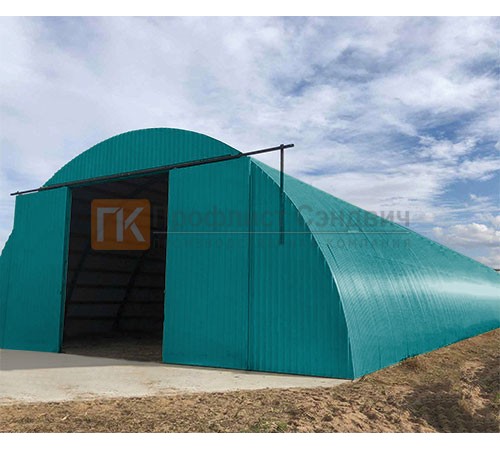 Профнастил МП20ПГ-0.45, Ширина-1100, Полиэстер RAL5021