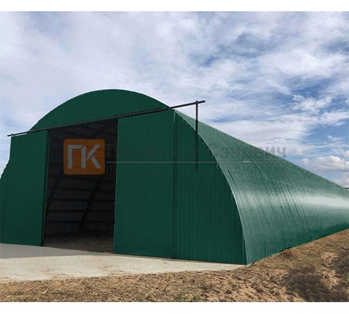 Профнастил МП20ПГ-0.5, Ширина-1100, Полиэстер RAL6005